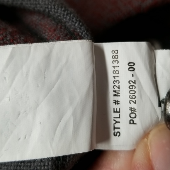 {Prana} The Brayden Long Sleeve Flannel Shirt in Gravel - Picture 14 of 16